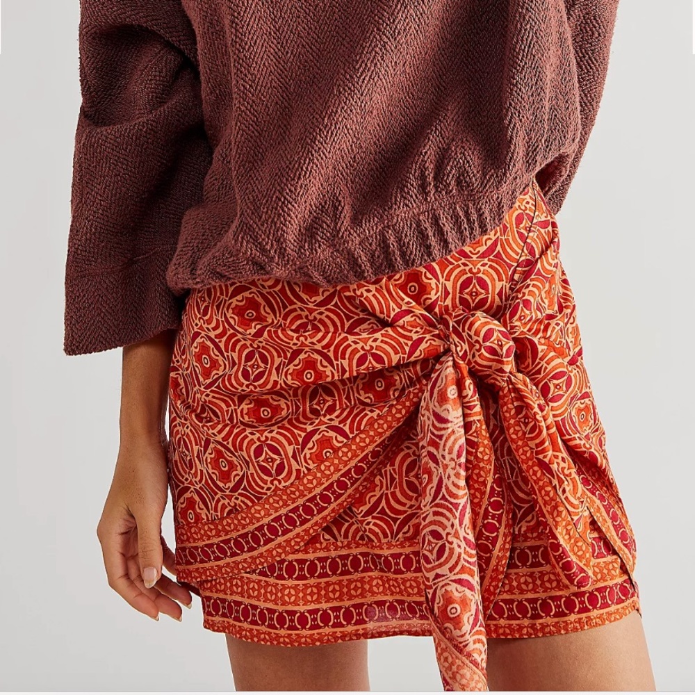 Free People: Imogen Sarong Skirt